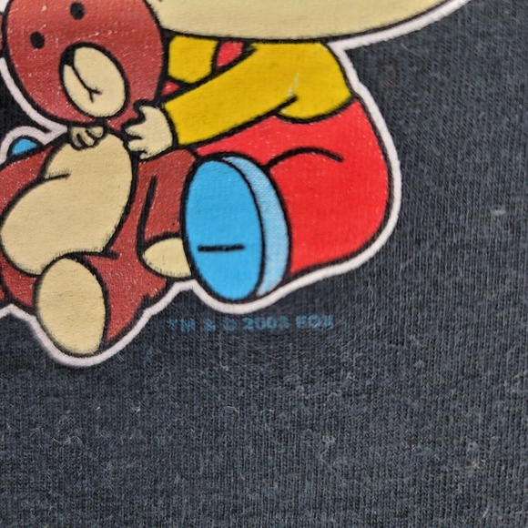 Vintage Family Guy Stewie I Like You Funny Shirt Black M TV Adult Swim 2003 Fox - Picture 4 of 7